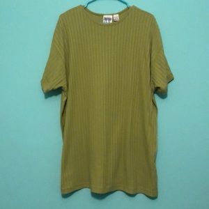 Jacque & KoKo Size 22/24 Green striped Blouse